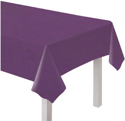 Obrus papierowy fioletowy - 137 x 274 cm
