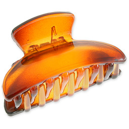 BURSZTYNOWA SPINKA DO WŁOSÓW styl sportowy plastik kolor