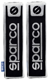 Sparco Nakładki Na Pas Bezpieczeństwa - Black