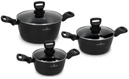 Zwieger Carbo Indukcja Aluminium 6 elementów Zestaw garnków