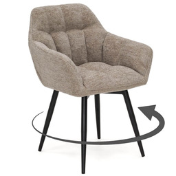 Krzesło obrotowe FREJA RAVEN #30 noga czarna