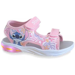 Bartek 8900715 Stitch różowe sandały dziewczęce świecące