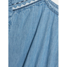 Pepe Jeans Sukienka letnia Dziewczynka niebieski PG951657