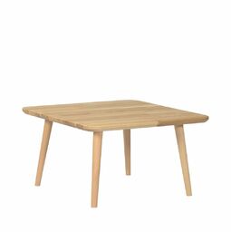 Stolik drewniany, dębowy. Kwadratowy stolik kawowy Modern Oak,