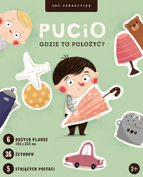 Pucio Gdzie to położyć?, gra planszowa, Nasza Księgarnia