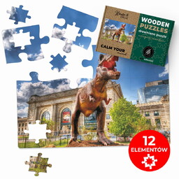 PUZZLE DREWNIANE DOUBLE Z TWOJEGO ZDJĘCIA NA PREZENT