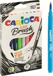 Pisaki pędzelkowe do kaligrafii i liternictwa CARIOCA BRUSH