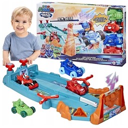 Pj Masks Pidżamersi Tor Wyścigowy Z 4 Pojazdami