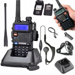 Krótkofalówka Baofeng Radiotelefon Krótkofalówka Baofeng UV-5R 5W Pmr