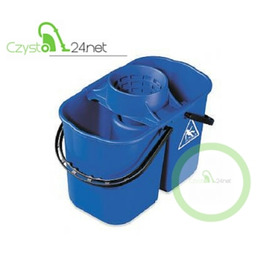 Wiaderko dwukomorowe z wyciskaczem