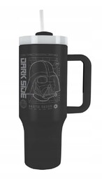 STAR WARS VADER kubek termiczny ze słomką rurką