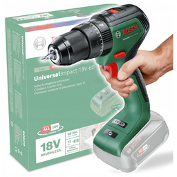 Bosch Diy UniversalImpact 18V-60 Akumulatorowa wiertarka udarowa 06039D7100