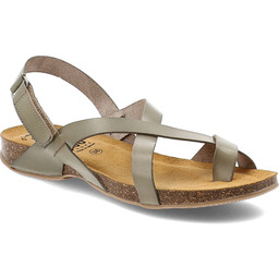 Szare Sandały Hee Stylowe Obuwie Damskie