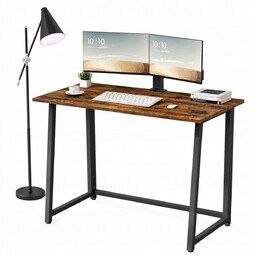 Biurko Komputerowe Składane Szkolne Stół Loft Mid Century