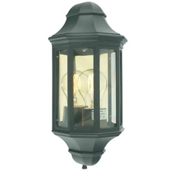 Norlys - Genova Mini Zewnętrzna Lampa Ścienna Czarna