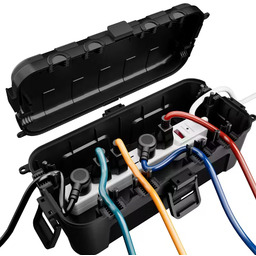 Skrzynka hermetyczna na kable wodoodporna duża 29x13,2x10cm zewnętrzna