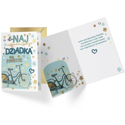 Kartka z kopertą na Dzień Dziadka - 1