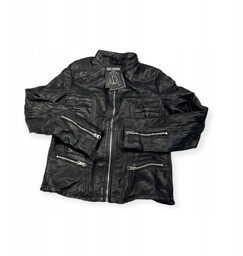 Skórzana kurtka damska ramoneska Real Leather S