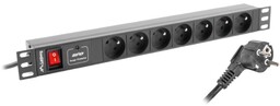 Lanberg listwa zasilająca rack PDU 19'' 1U 16A