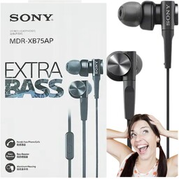 Słuchawki dokanałowe Sony MDR-XB75AP Extra Bass