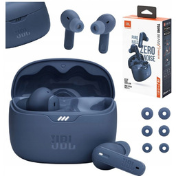 Słuchawki Bezprzewodowe Dokanałowe Jbl Tune Beam Anc Niebieskie
