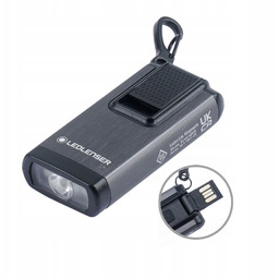 Ledlenser Latarka Led akumulatorowa K6R 400 lm Szara