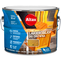 Lakierobejca do drewna 2,5 l dąb Altax