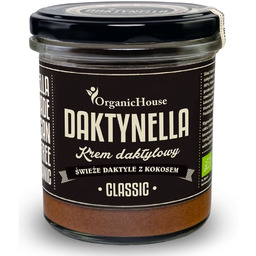 Daktynella Krem Kokosowo - Daktylowy Classic Bezglutenowy Bio