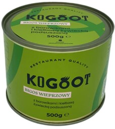 Żywność konserwowana Kogoot - Bigos wieprzowy z borowikami