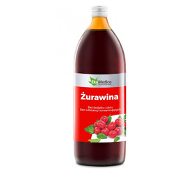 Sok z Żurawiny 1L - EkaMedica