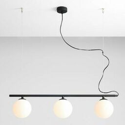Szklana lampa wisząca BERYL 1006E_1 Aldex kule nowoczesne