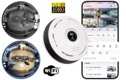 Kamera Panoramiczna WiFi FHD UFO 360 , Szerokokątna,