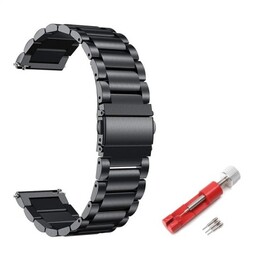 STALOWA BRANSOLETA DO ZEGARKA 18MM / HUAWEI WATCH
