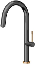 QUADRON Bateria kuchenna HALEY T LINE grafitowy/miedziany 3623522_T1PVDC1