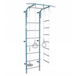 drabinka gimnastyczna Gamma Pastel 2 turkusowy