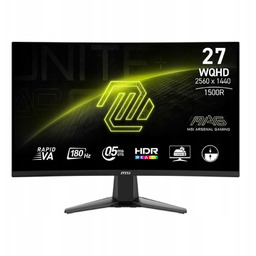 Monitor Msi 27" Mag 27CQ6F 2xHDMI Dp