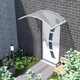 daszek nad drzwiami LANITPLAST ARCUS 160/90 biały LG1158