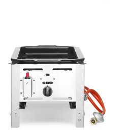 Patelnia gazowa Bake-Master Mini, HENDI, 5,8kW, 340x540x(H)300mm