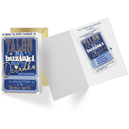 Kartka z kopertą na Dzień Dziadka - 1