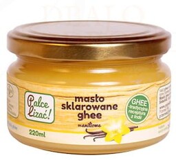 Masło GHEE Sklarowane Waniliowe z Cynamonem i Kardamonem,