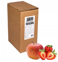 Sok jabłko truskawka 100% DLA ZDROWIA bez cukru