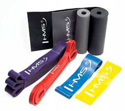 Zestaw 6 Gum Taśm Do Ćwiczeń Fitness Crossfit