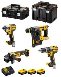 DEWALT Zestaw elektronarzędzi DCK422P3T