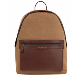 Plecak Męski Tommy Hilfiger AM0AM12228 Brązowy Skóra