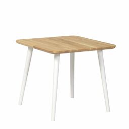 Stolik drewniany, dębowy. Kwadratowy stolik kawowy Modern Oak,