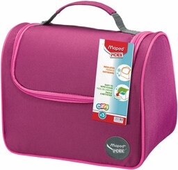 Torba/sakwa lunchowa 6,3l termoizolacyjna/termiczna MAPED PICNIK ORIGINS różowa