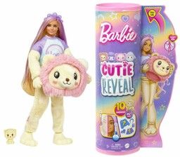 Mattel Barbie Cutie Reveal Lalka Lew słodkie stylizacje