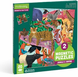 Safari & Jungle Magnetic Puzzle