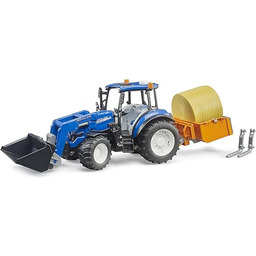 bruder 02187 - New Holland T5.120 z ładowaczem