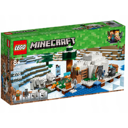 Lego 21142 Minecraft Igloo niedźwiedzia polarnego